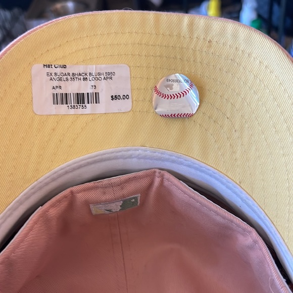 Hat Club Exclusive New Era Sugar Shack 59/50 LA Angels 35th An. 86 Logo sz 7 3/8 - Picture 2 of 4